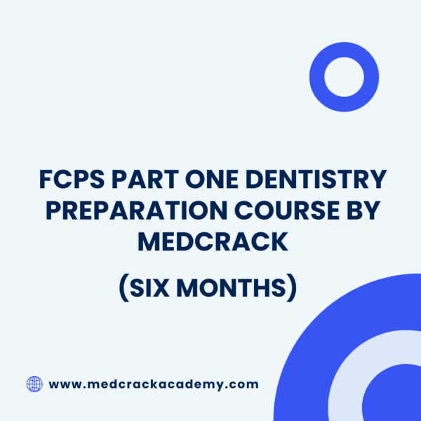 FCPS Part One Dentistry Preparation Course by MedCrack