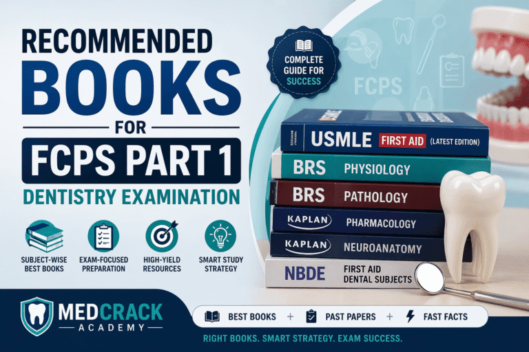 Recommended Books For FCPS Part 1 Dentistry Examination