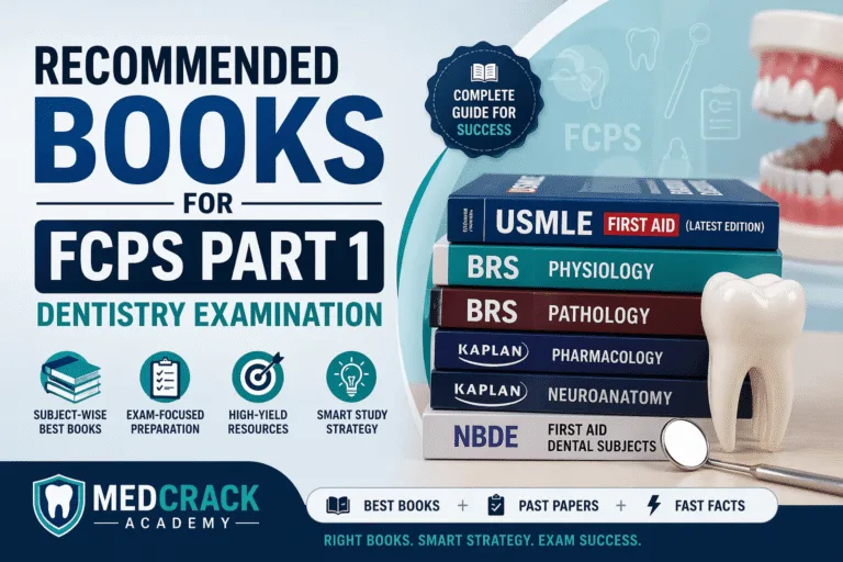 Recommended Books For FCPS Part 1 Dentistry Examination