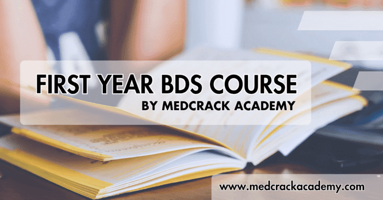 First Year BDS Course