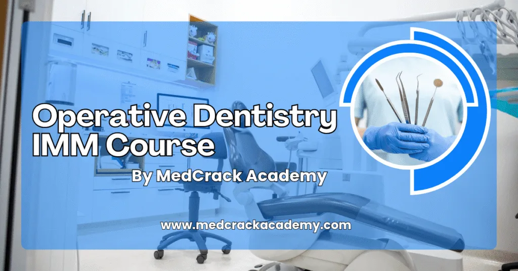 Operative Dentistry IMM Course (Beta Version)