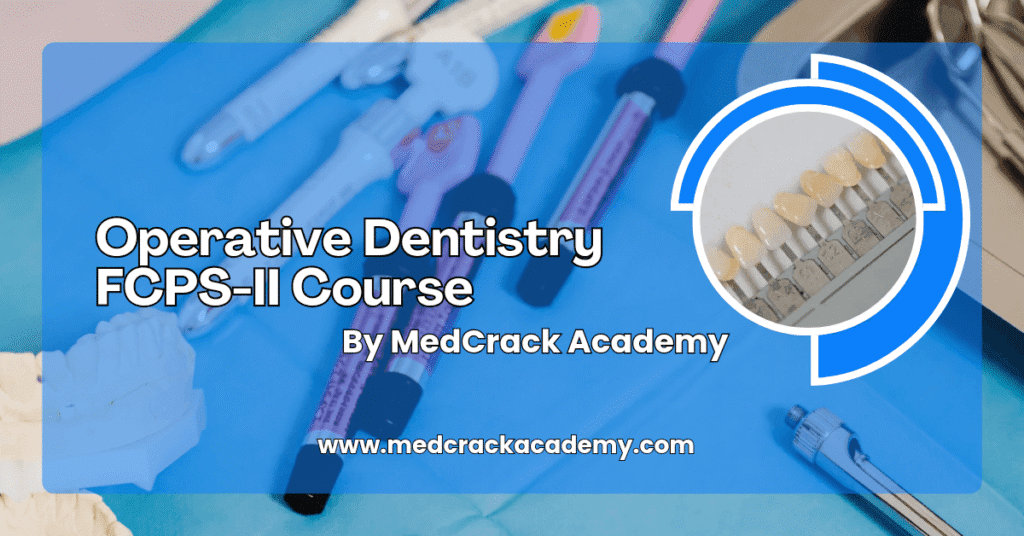 Operative Dentistry FCPS II Course